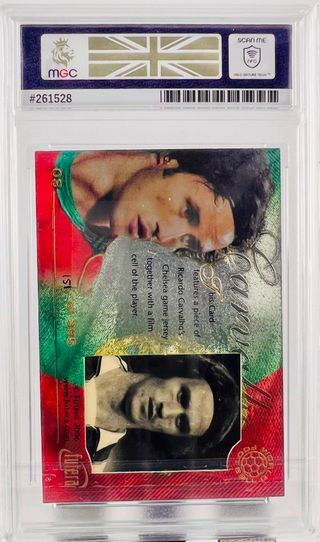 Ricardo Carvalho 2006 Futera MGC 8 Patch