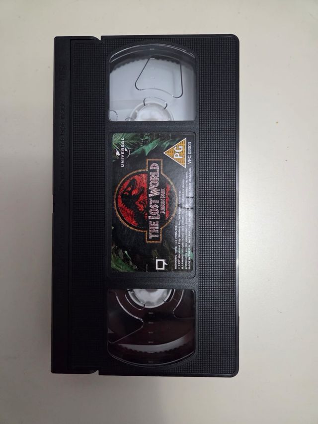 VHS Jurassic Park The Lost World 1997 Original UK