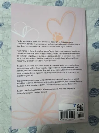 Libro Caminando el duelo de mi alma gemela