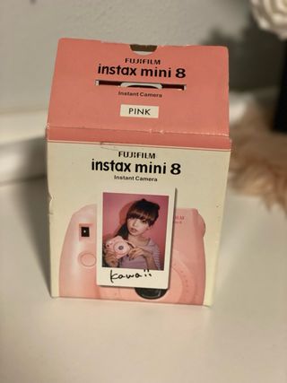 Cámara instantánea Fujifilm Instax Mini 8 Rosa