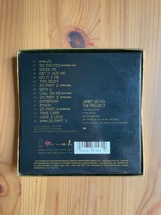 Janet Jackson 20 Y.O. CD + DVD special edition BOX