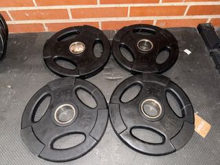 Discos de pesa 5kg (x4)