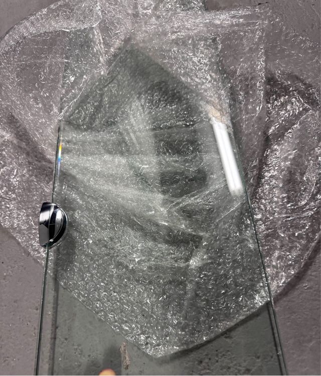 Repisa de cristal de alta calidad