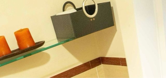 Repisa de cristal de alta calidad