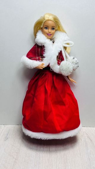Ropa navidad Barbie tres piezas