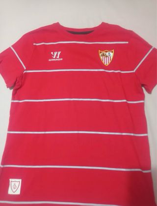 Camiseta Warrior Roja Rayas