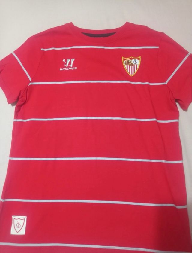 Camiseta Warrior Roja Rayas
