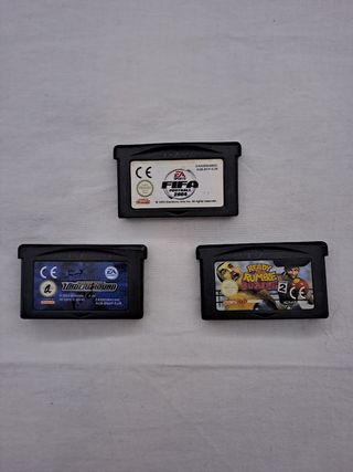 3 Juegos Game Boy Advance: FIFA, Need for Speed, R