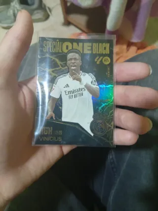Carta Special One Black Vinícius Jr. 25/26