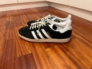 Adidas Gazelle Negras y Blancas