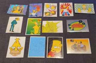 Lote 27 Cromos Simpsons III para Rocii