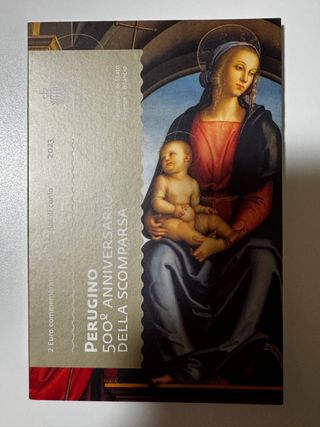 2€ San Marino 2023 Perugino UNC
