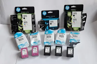 HP 305 Lote 5 Cartuchos Tinta "vacios" +++++