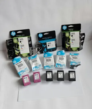 HP 305 Lote 5 Cartuchos Tinta "vacios" +++++