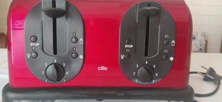 Tostapane rosso Cilio