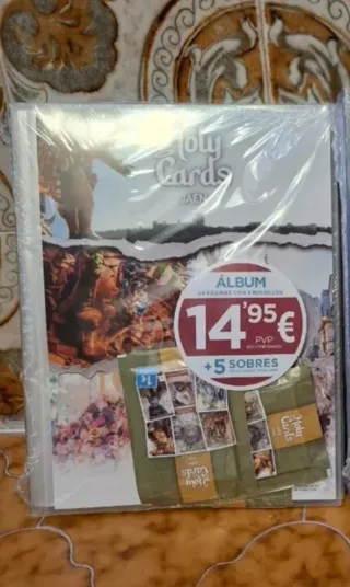 Álbum Holy Cards Jaén + 5 Sobres