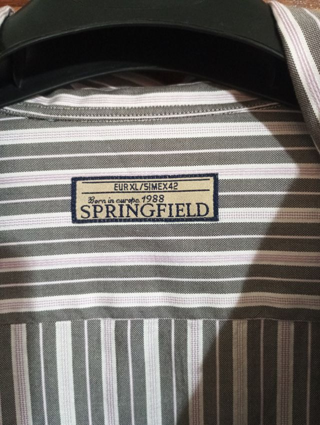 Camisa Springfield XL manga larga. A estrenar.