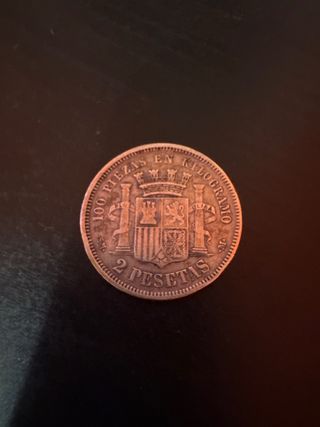Moneda España 1869 *69