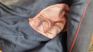 Chaqueta de Lino Azul Marino