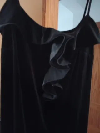 Set di vestiti in velluto nero taglia 52