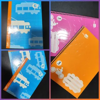 Lote 5 cuadernos Lamela A5