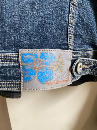 Chaqueta vaquera mujer azul