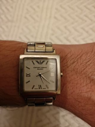 Reloj Emporio Armani Milano Plateado