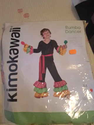 Disfraz Rumba Dancer Kimokawaii 5-6 años