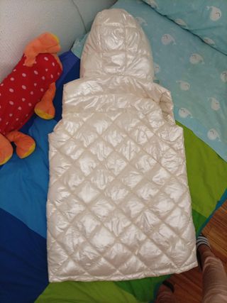 Chaleco largo perla