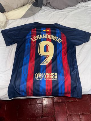 Camiseta FC Barcelona Nike Azul y Roja
