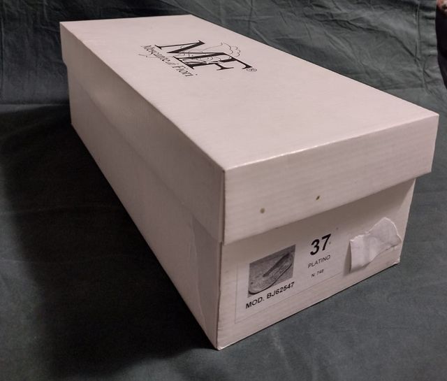 Scarpe Mercante di Fiori Platino Tg 37