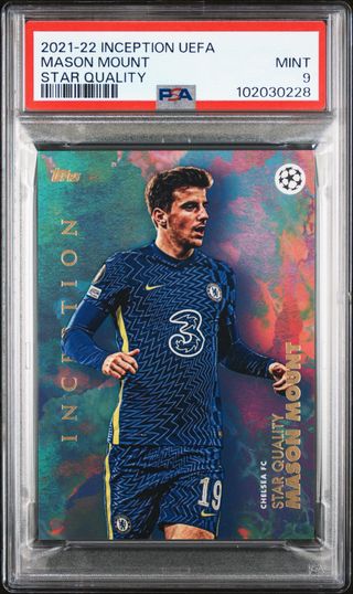 Carta Mason Mount Topps Inception PSA 9
