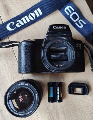 Cámara Canon EOS 1000F + Objetivo