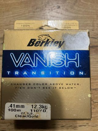 Berkley Vanish Transition Fluorocarbono 9 hilos