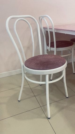 Conjunto mesa y sillas hostelería