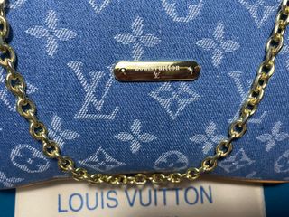 Bolso Louis Vuitton Denim Monogram Dorado