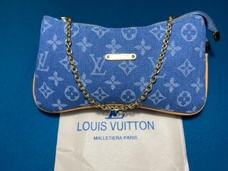 Bolso Louis Vuitton Denim Monogram Dorado