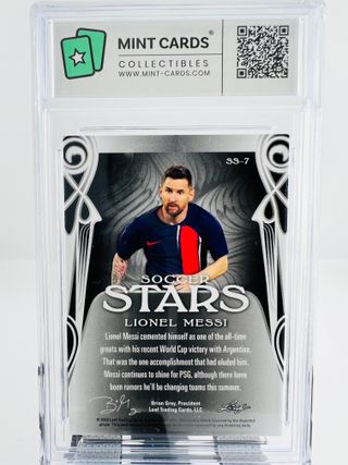 Lionel Messi 2023 Leaf Soccer Stars #SS-7