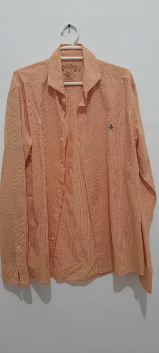 Camisa Scalpers Hombre Talla L amarilla
