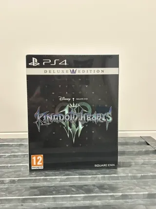 PS4 Kingdom Hearts III Deluxe Edition - PRECINTADO
