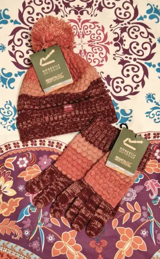 Conjunto Regatta Gorro y guantes