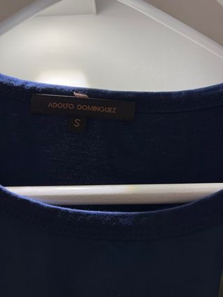 Camiseta Adolfo Dominguez Estampado Floral Talla S