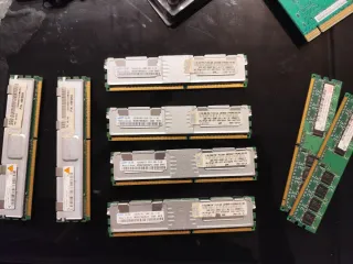 Memorias RAM antiguas.