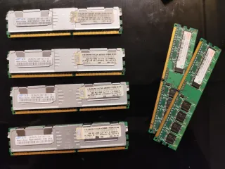 Memorias RAM antiguas.