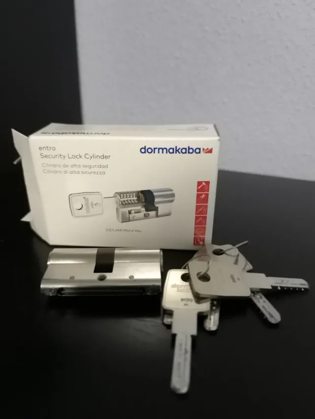 Bombín Seguridad Dormakaba Níquel 3030