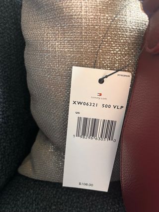 Bolso Tommy Hilfiger Granate Nuevo