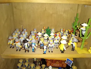 Playmobil Oeste 34 SOLDADOS CONFEDERADOS