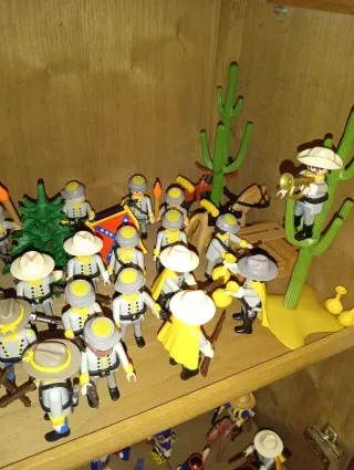 Playmobil Oeste 34 SOLDADOS CONFEDERADOS