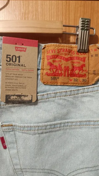 Pantalón Levi's 501 Azul