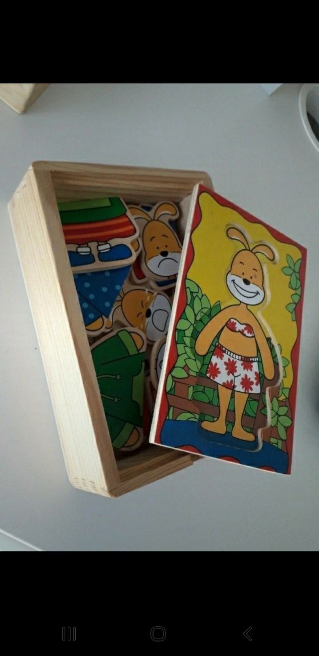 Juego de madera para niños